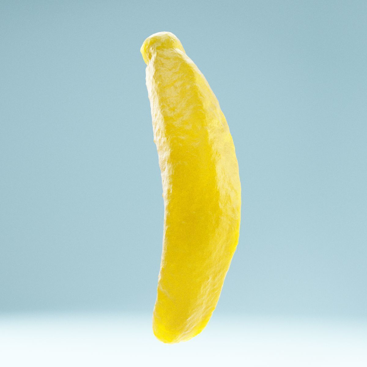 Banana pickle Low-poly 3D model_10