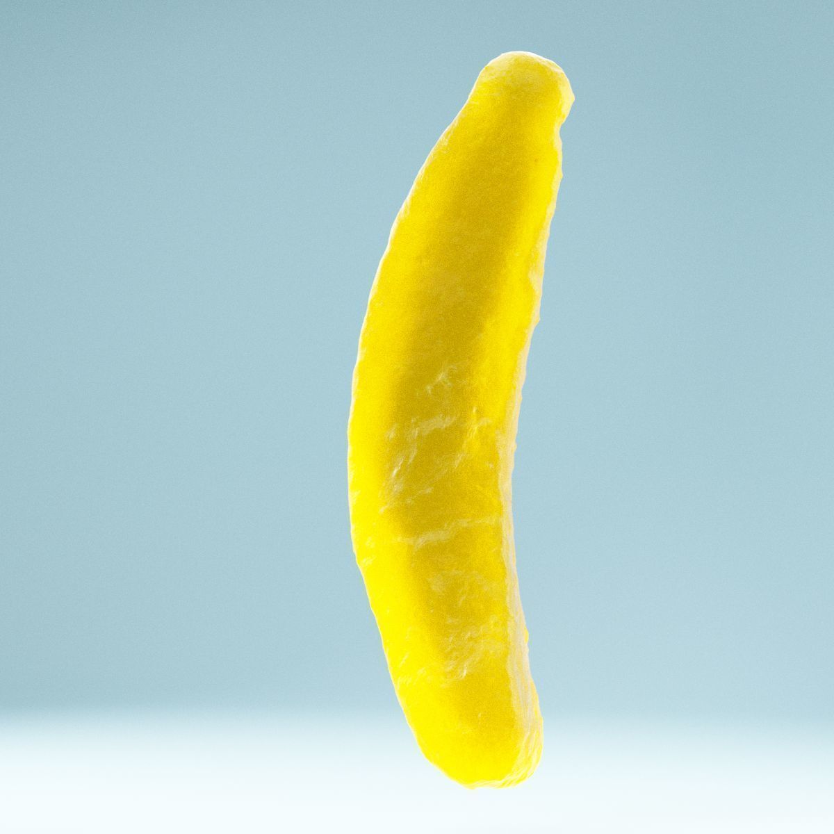 Banana pickle Low-poly 3D model_4