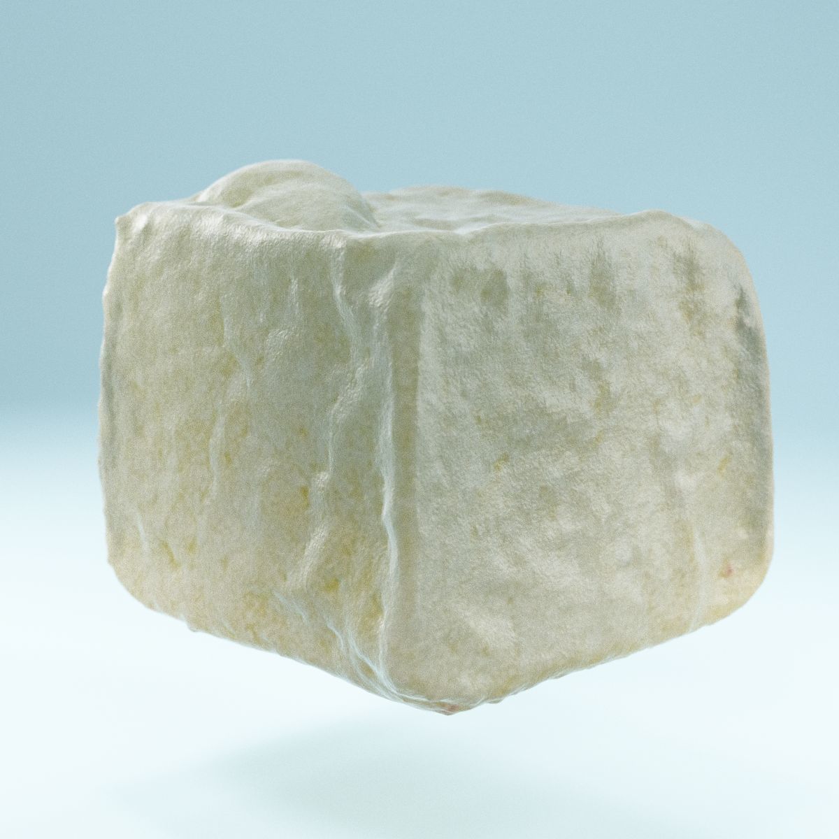 Block Sugar Candy Low-poly 3D model_8