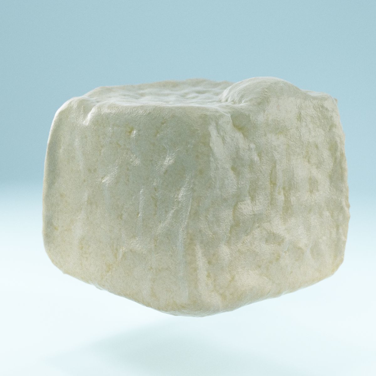 Block Sugar Candy Low-poly 3D model_2