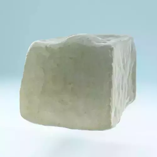 Block Sugar Candy Low-poly 3D model