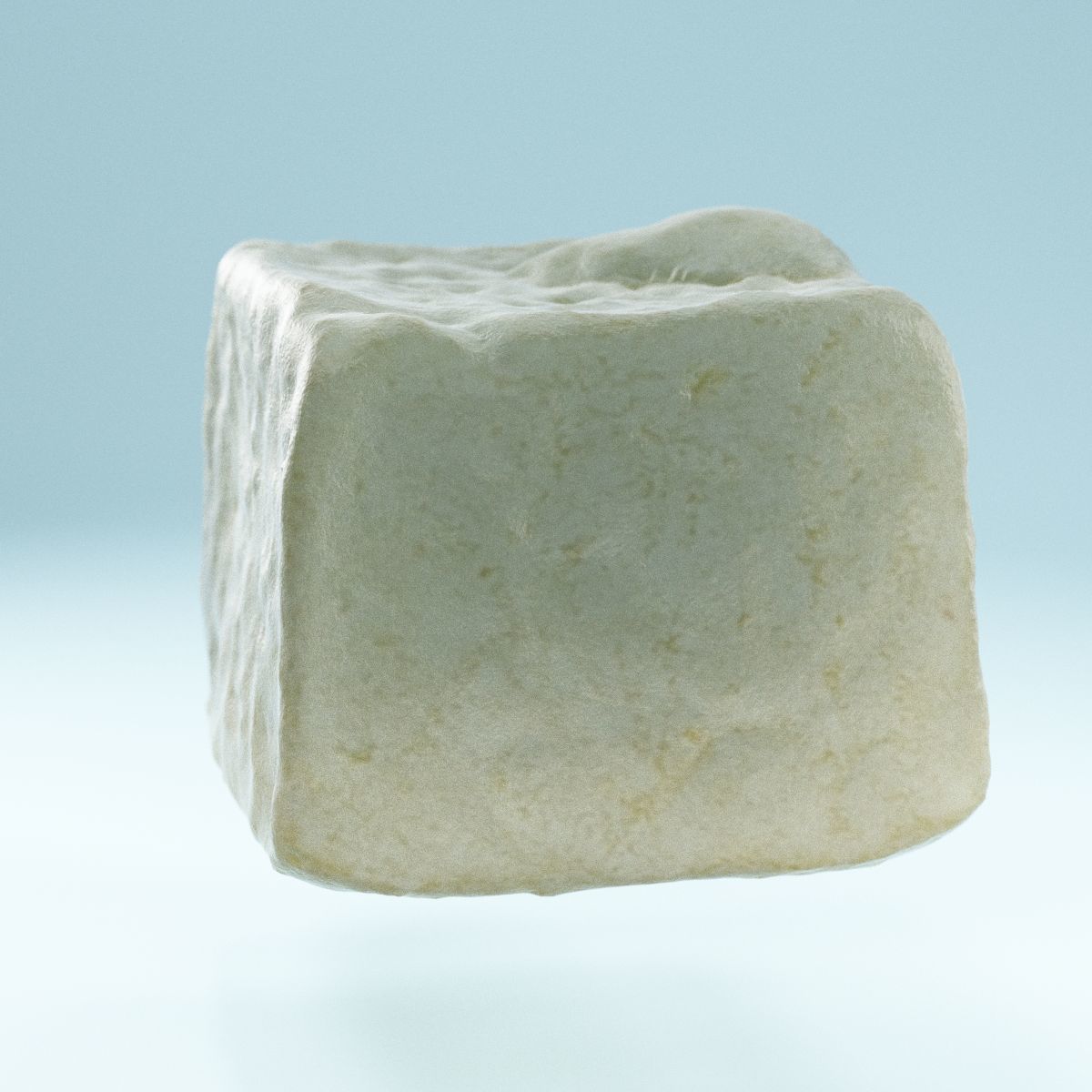 Block Sugar Candy Low-poly 3D model_4