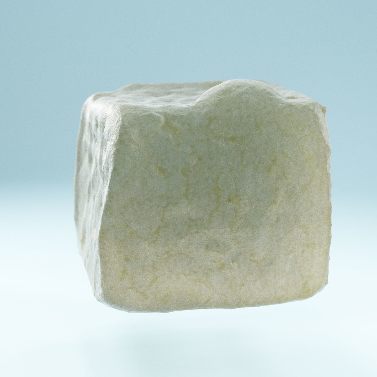 Block Sugar Candy Low-poly 3D model_1