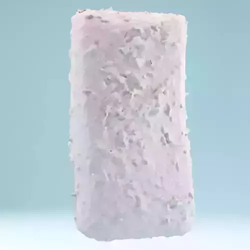 Coconut Foam Low-poly 3D model