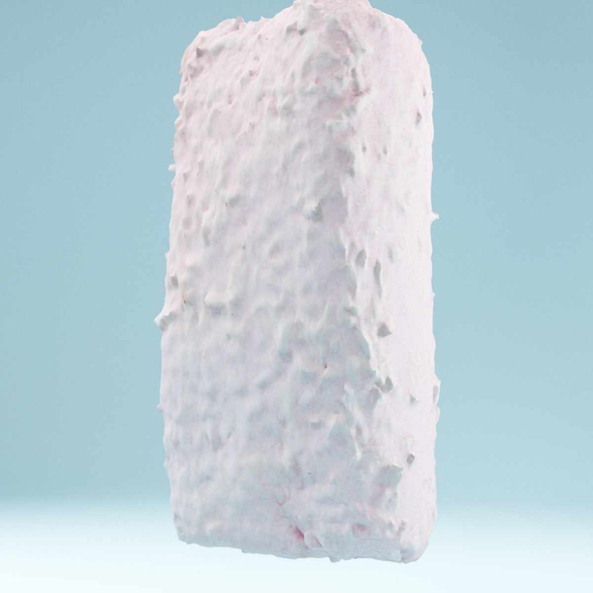 Coconut Foam Low-poly 3D model_4
