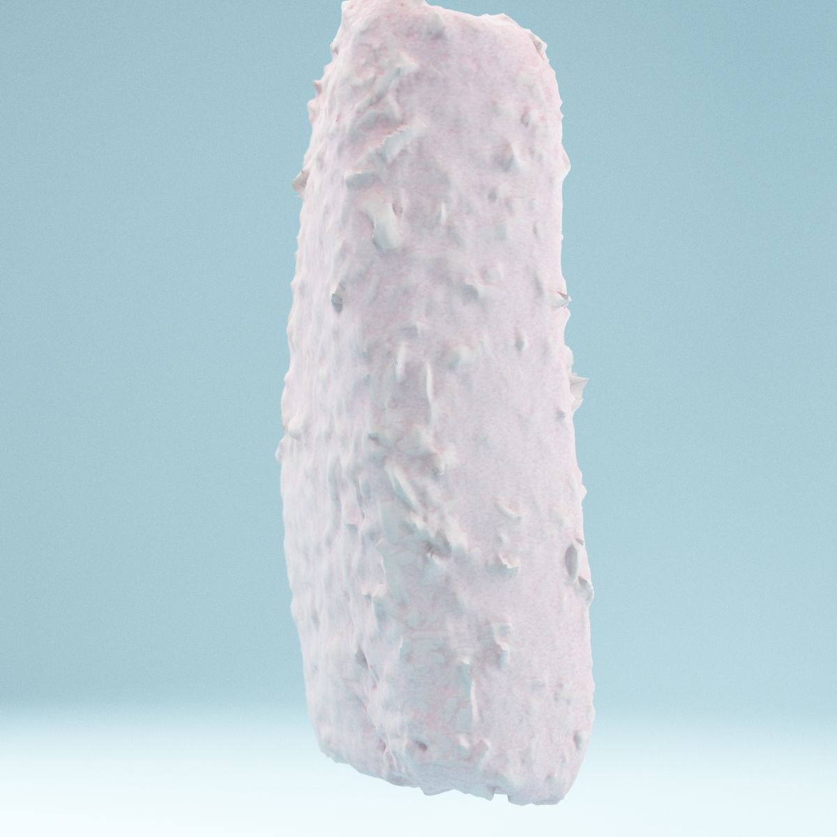 Coconut Foam Low-poly 3D model_3