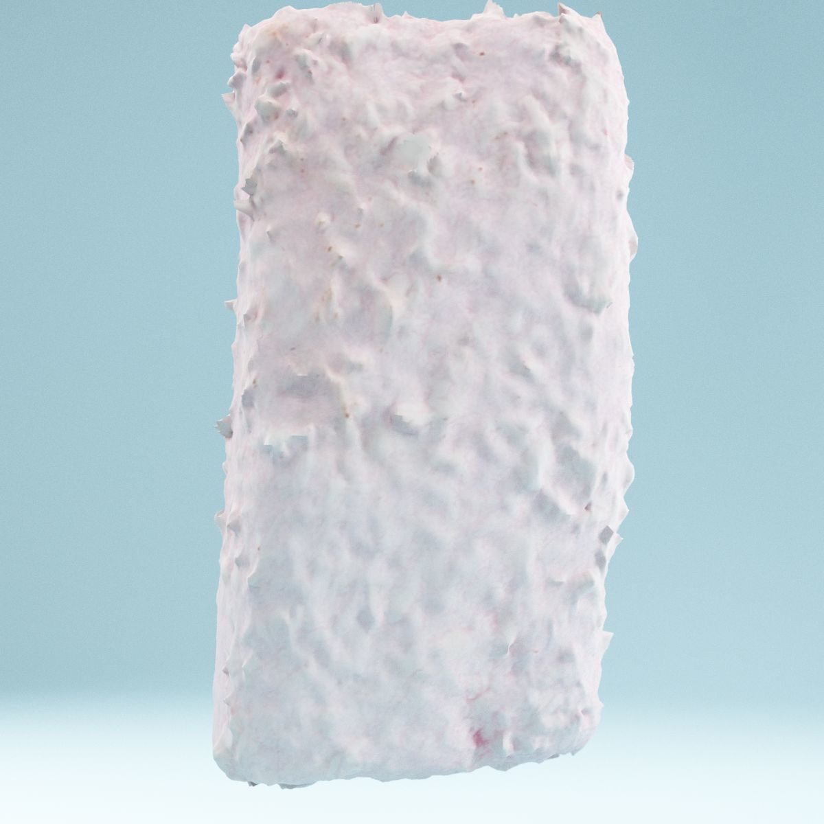 Coconut Foam Low-poly 3D model_6