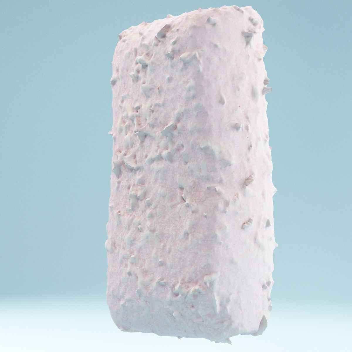 Coconut Foam Low-poly 3D model_10