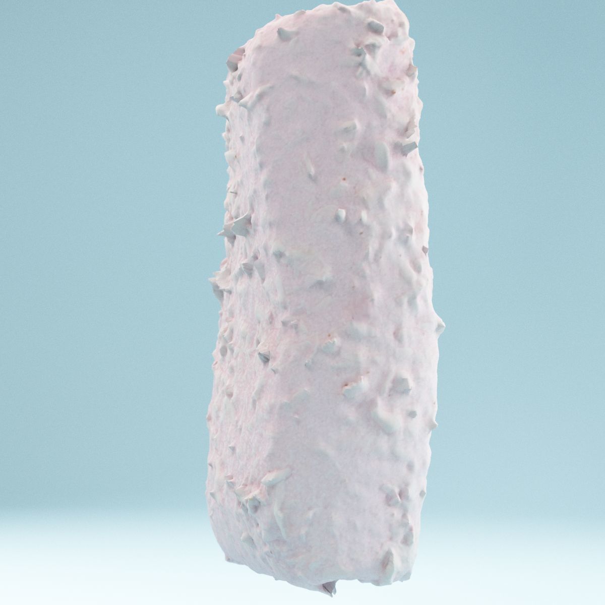 Coconut Foam Low-poly 3D model_9