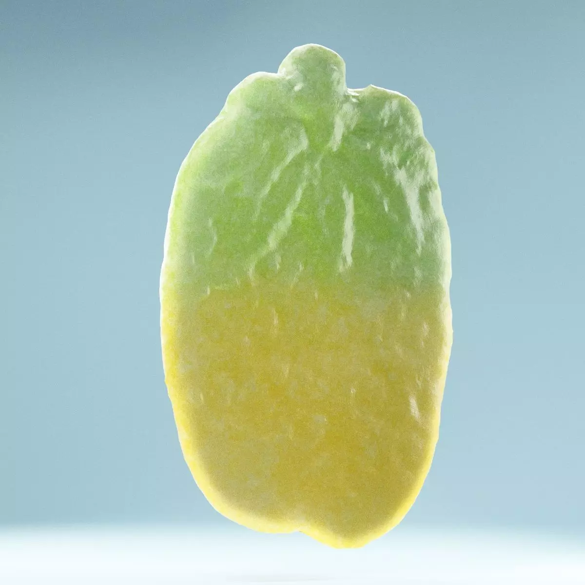 Pineapple CAndy Low-poly 3D model_0