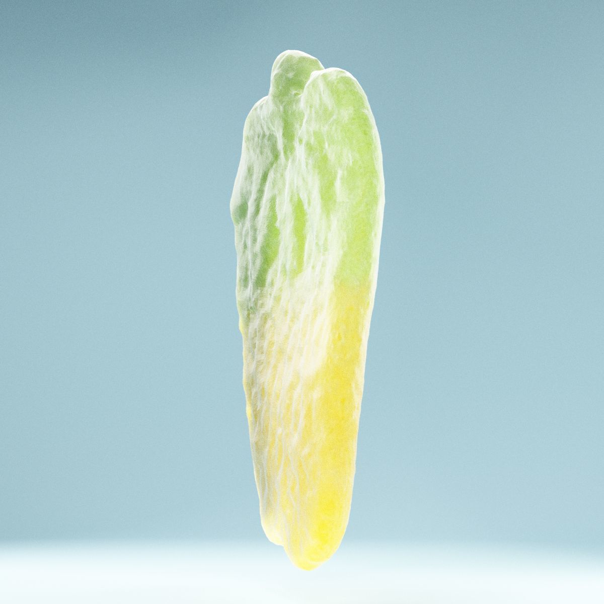 Pineapple CAndy Low-poly 3D model_9