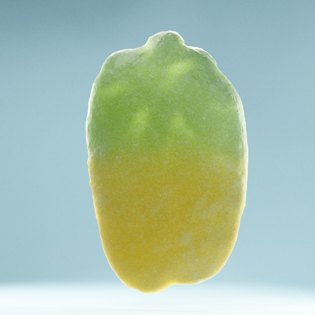 Pineapple CAndy Low-poly 3D model_5