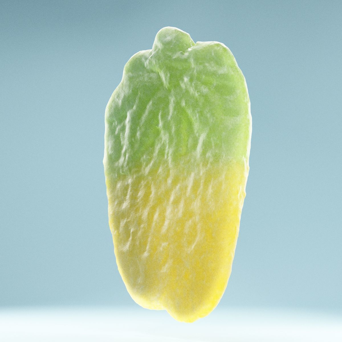 Pineapple CAndy Low-poly 3D model_10