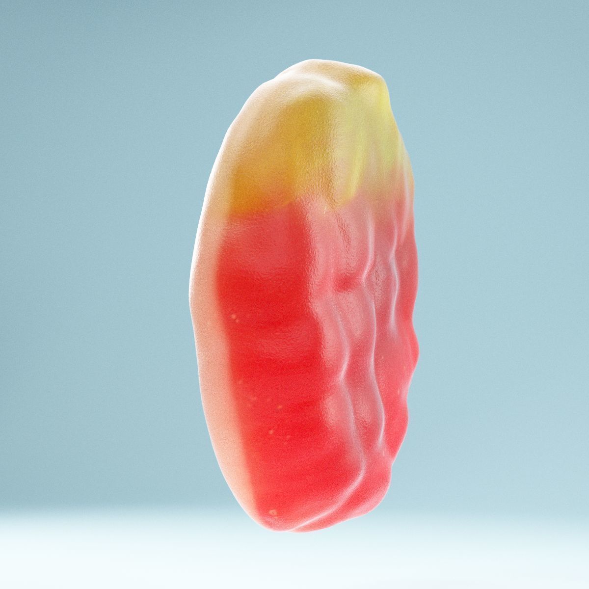 Sweet Strawberry Low-poly 3D model_2