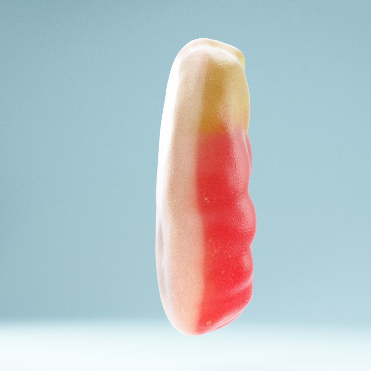 Sweet Strawberry Low-poly 3D model_3