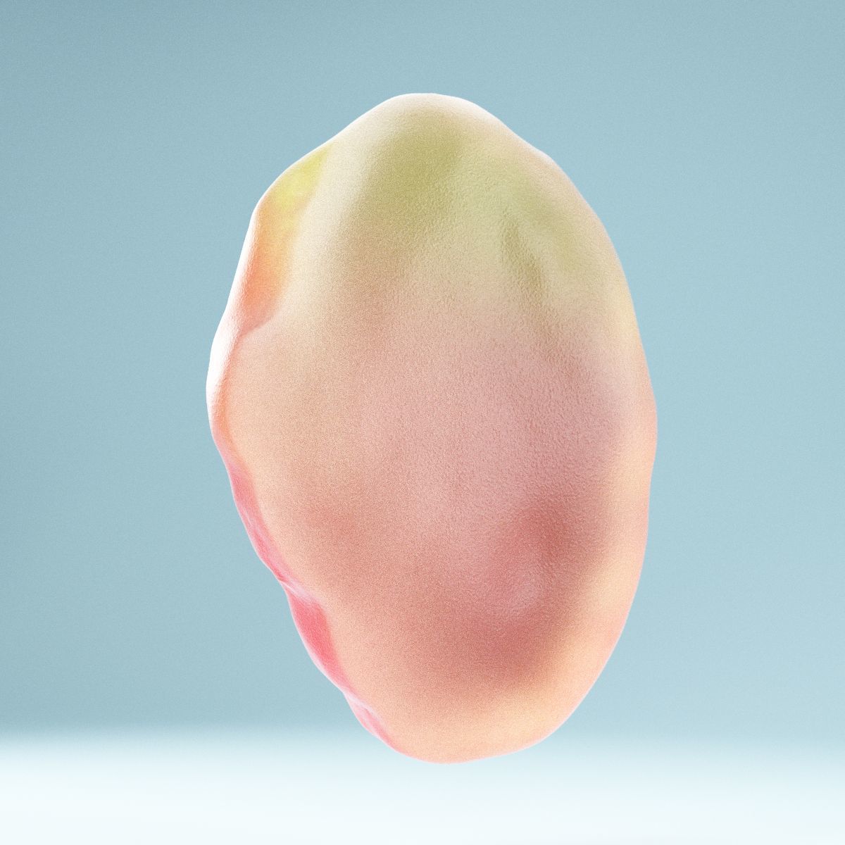 Sweet Strawberry Low-poly 3D model_7