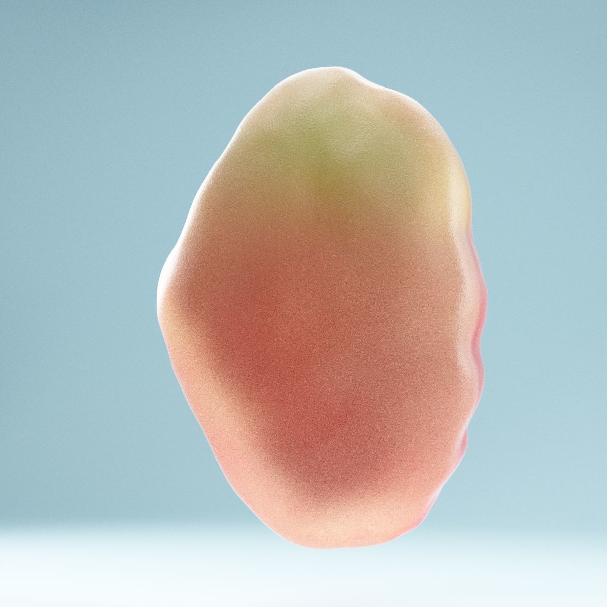 Sweet Strawberry Low-poly 3D model_5