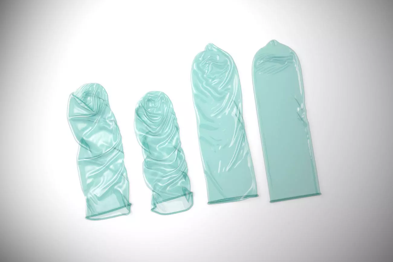 Condom Models 3D model_0