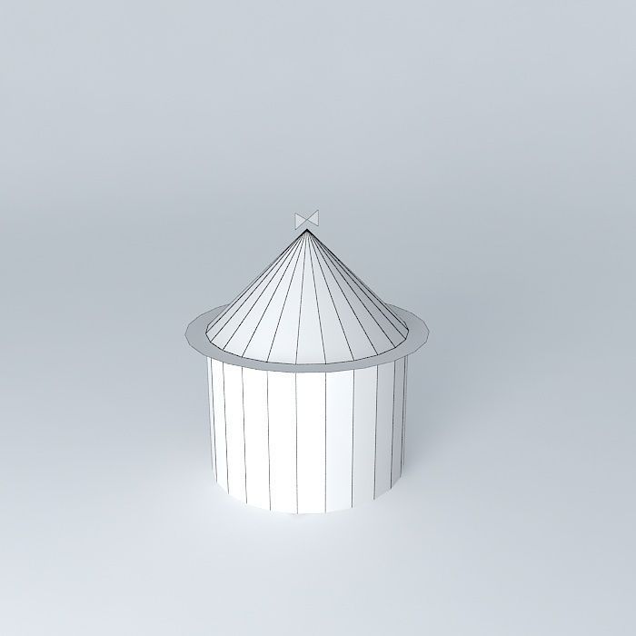 Saturn Valley Building Free 3D model_3