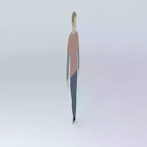 Person man Free 3D model