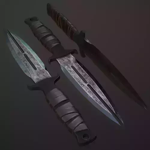 Knife Combat 3D model