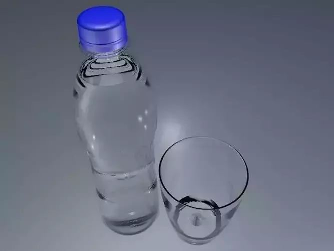 bottle and glass