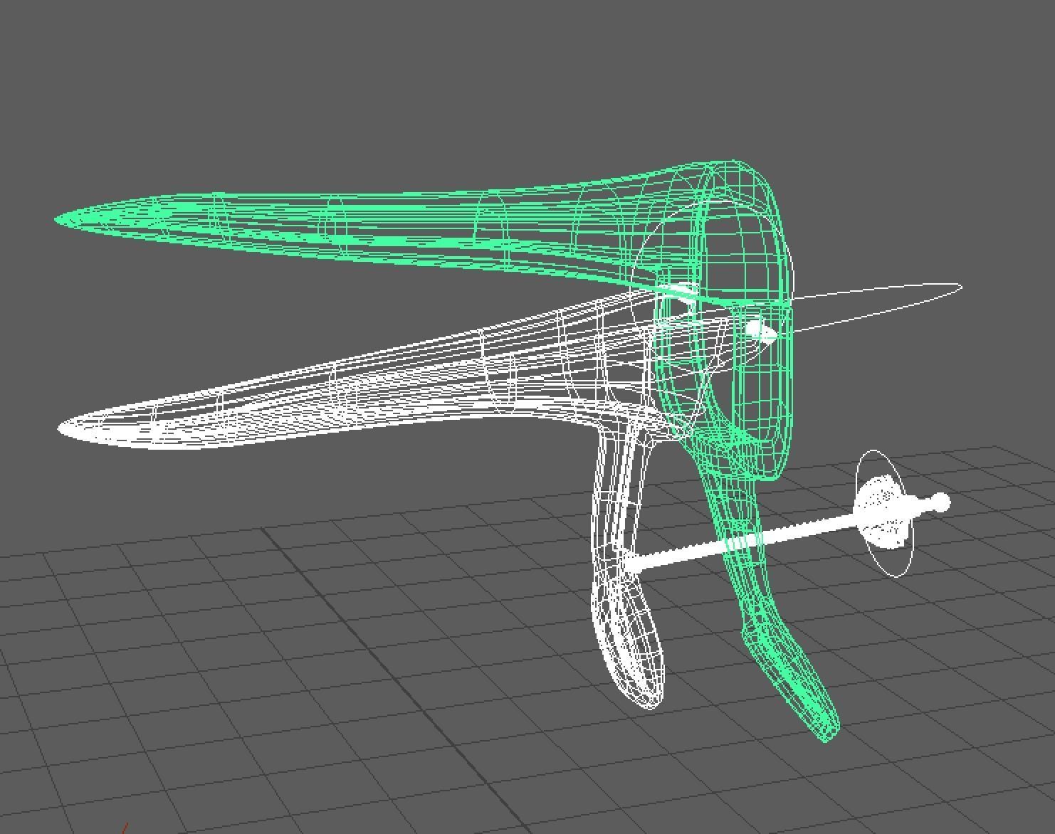Speculum  Low-poly 3D model_5