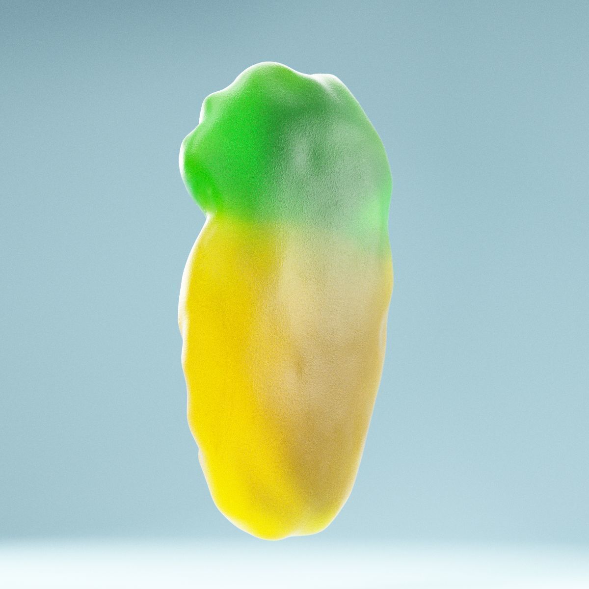 Sweet Pineapple Low-poly 3D model_7