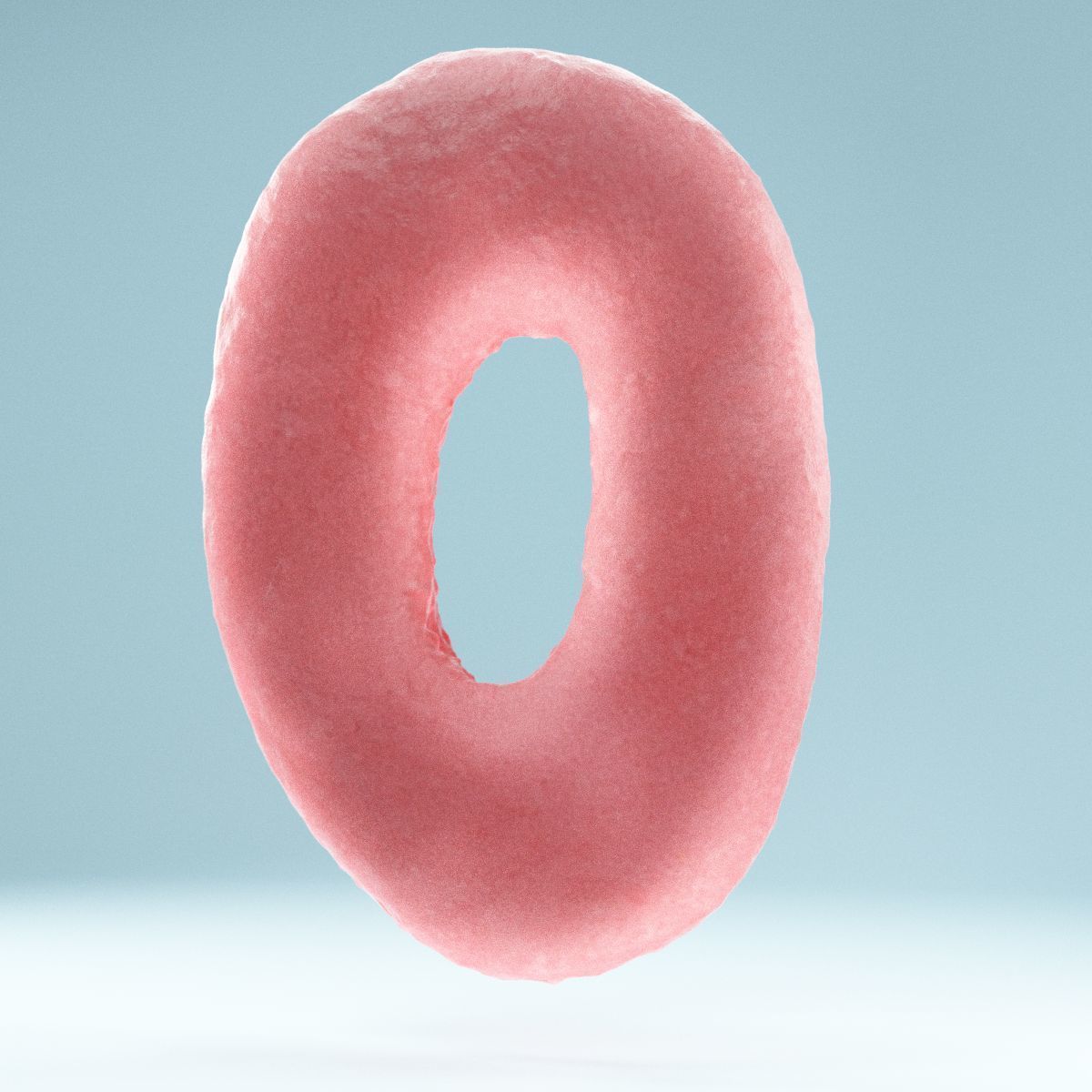 Red Ring Low-poly 3D model_6