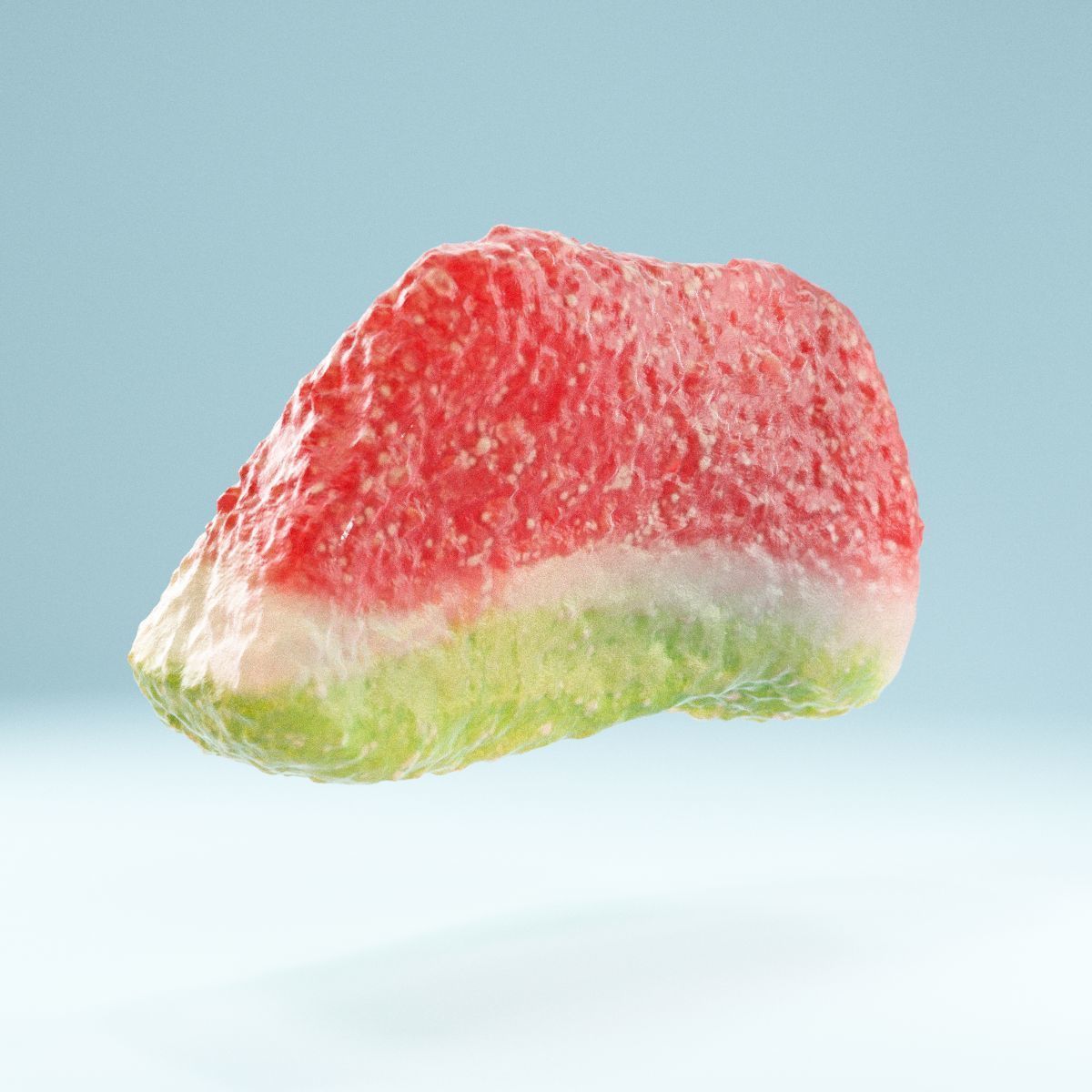 Watermelon Part Low-poly 3D model_7