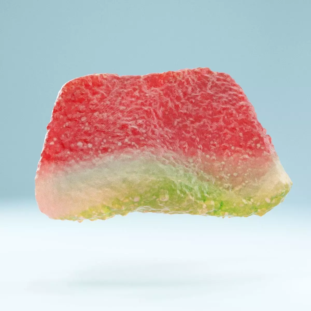 Watermelon Part Low-poly 3D model_0