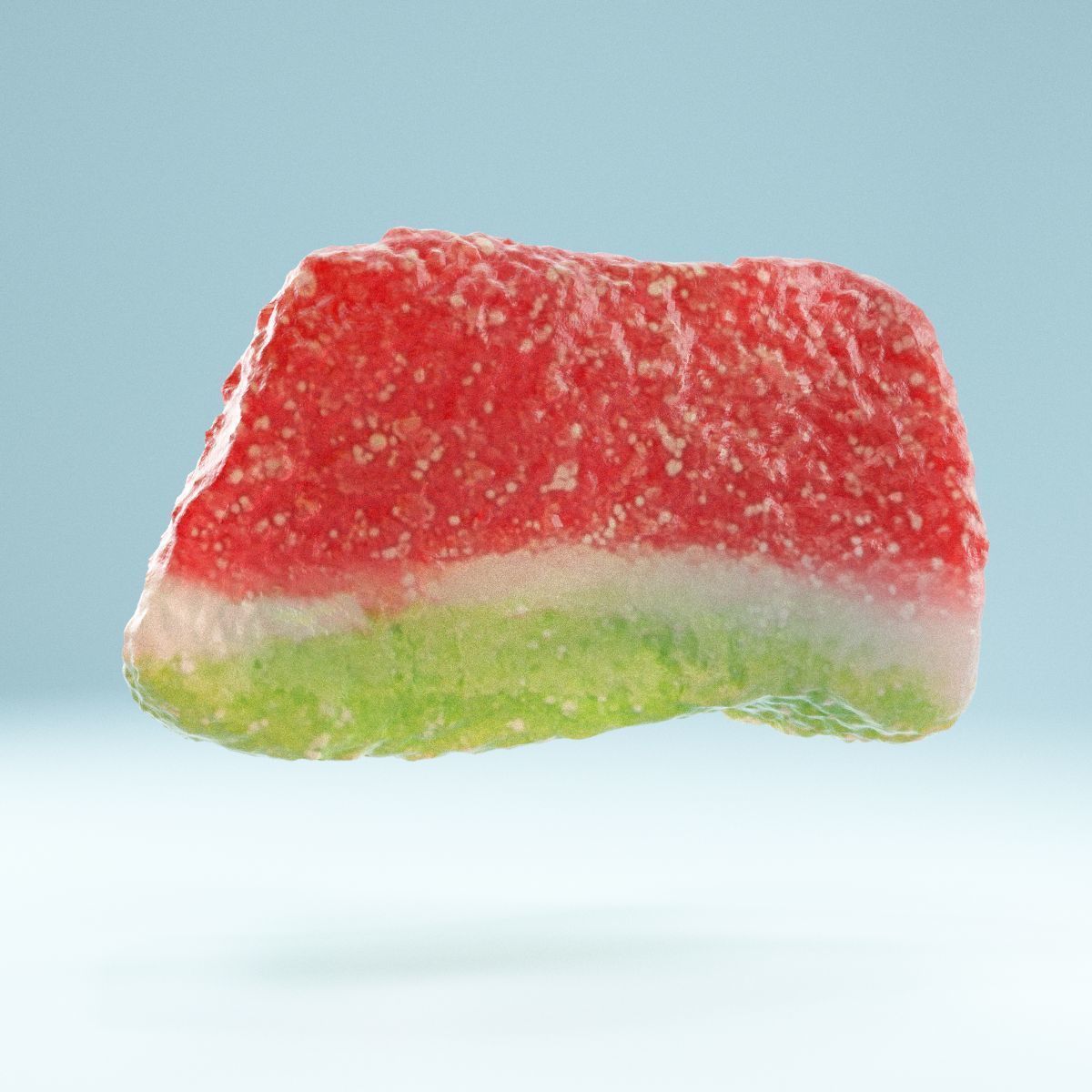 Watermelon Part Low-poly 3D model_6