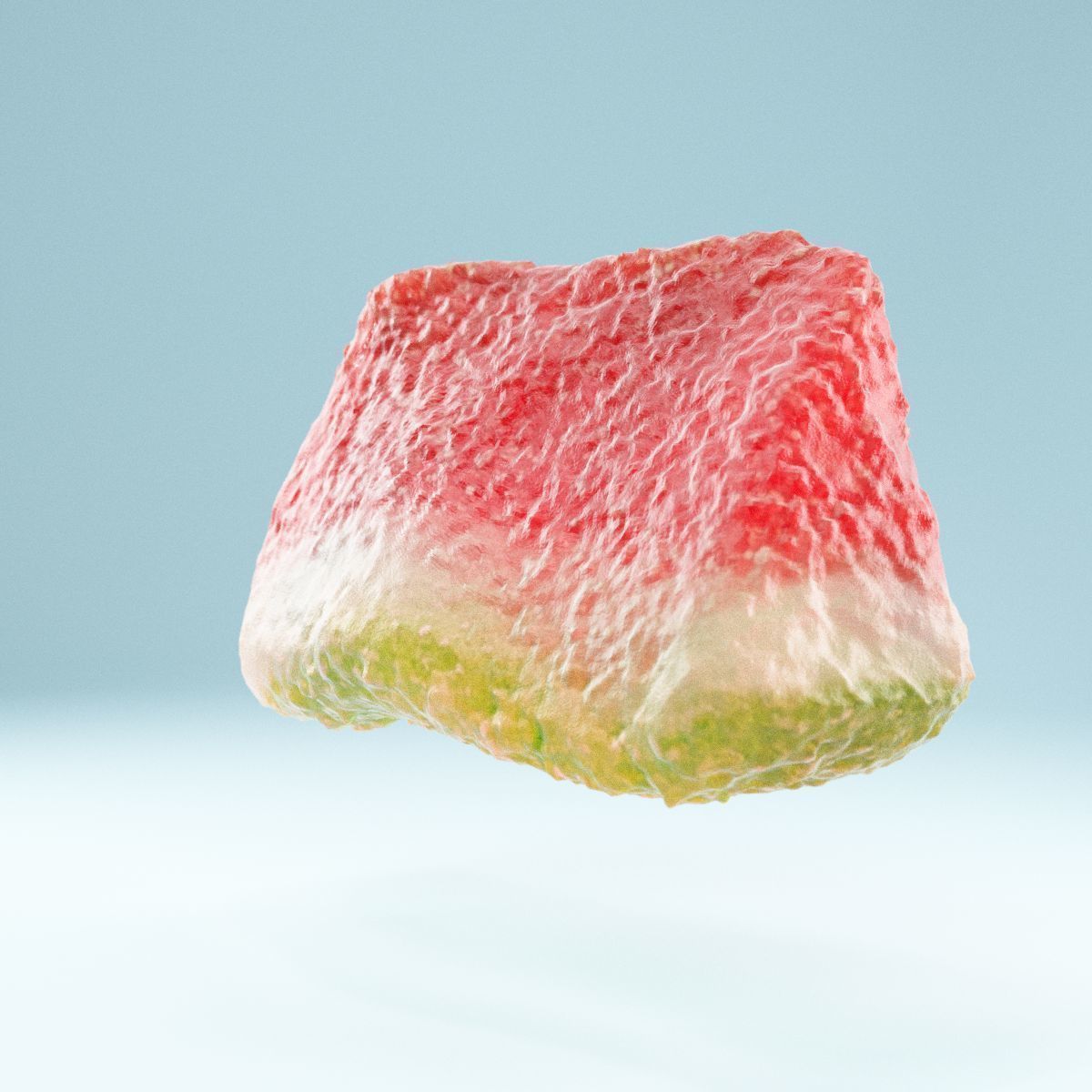 Watermelon Part Low-poly 3D model_10