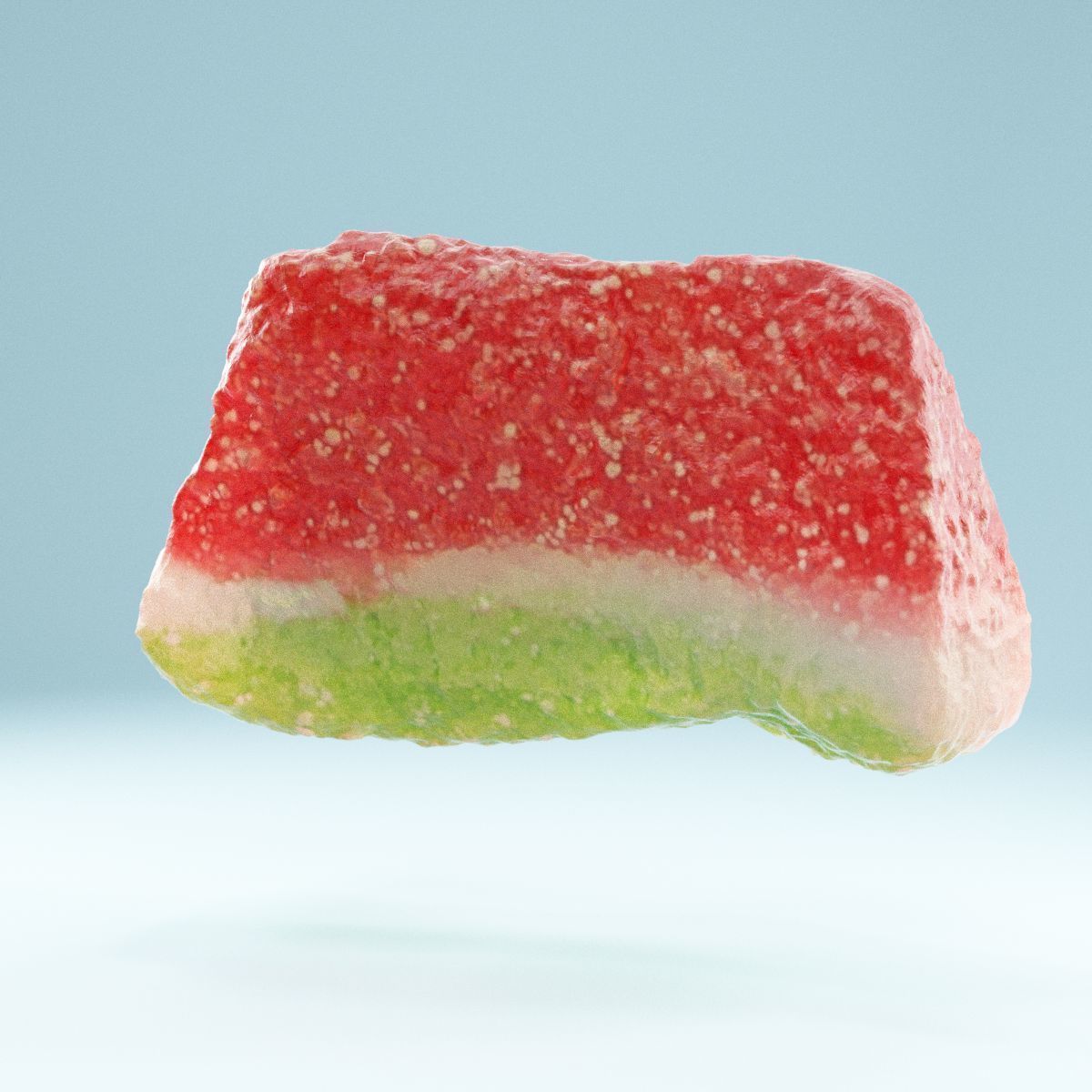 Watermelon Part Low-poly 3D model_5