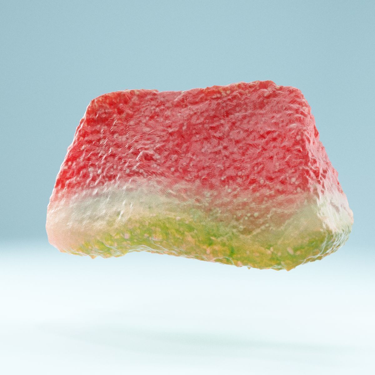 Watermelon Part Low-poly 3D model_11