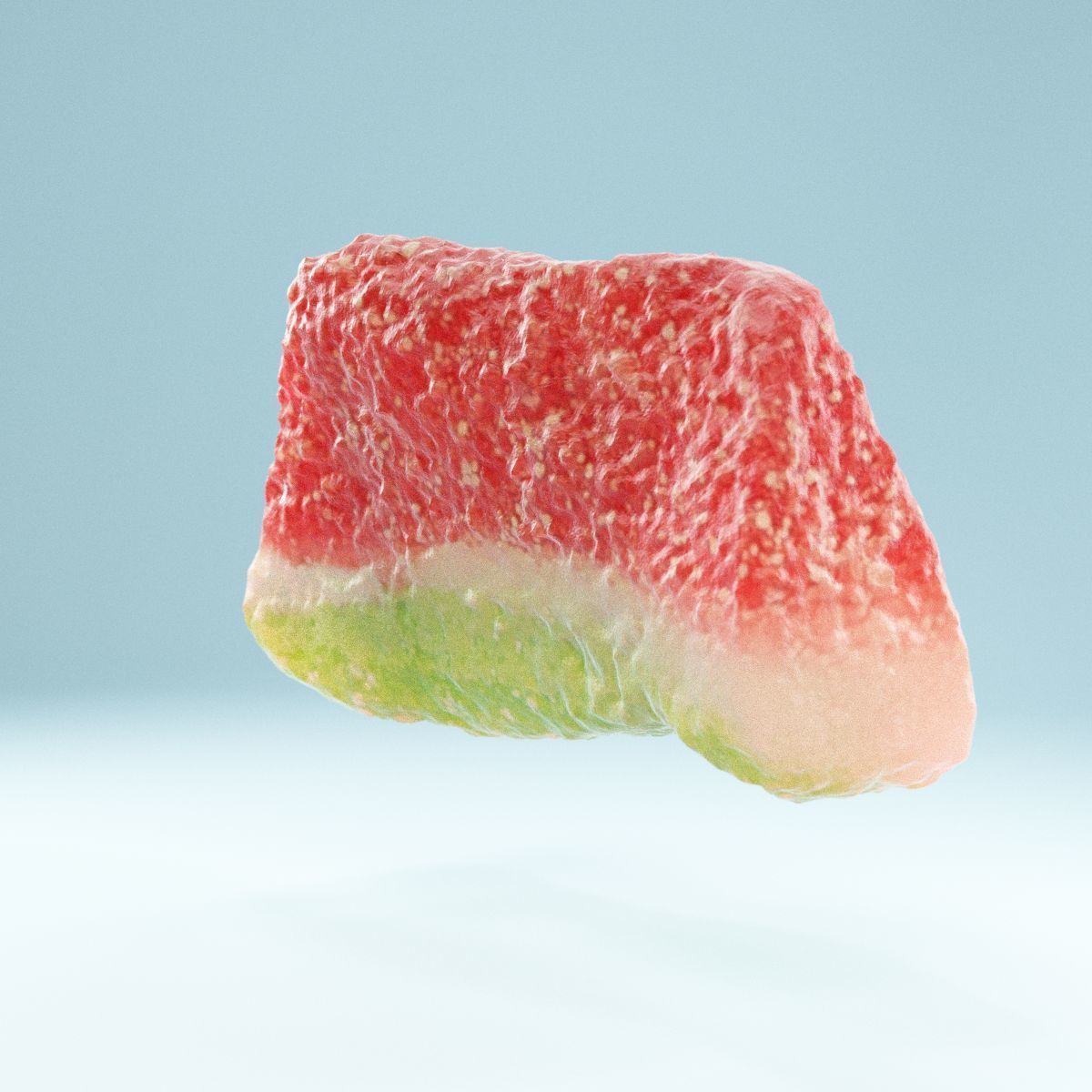 Watermelon Part Low-poly 3D model_4