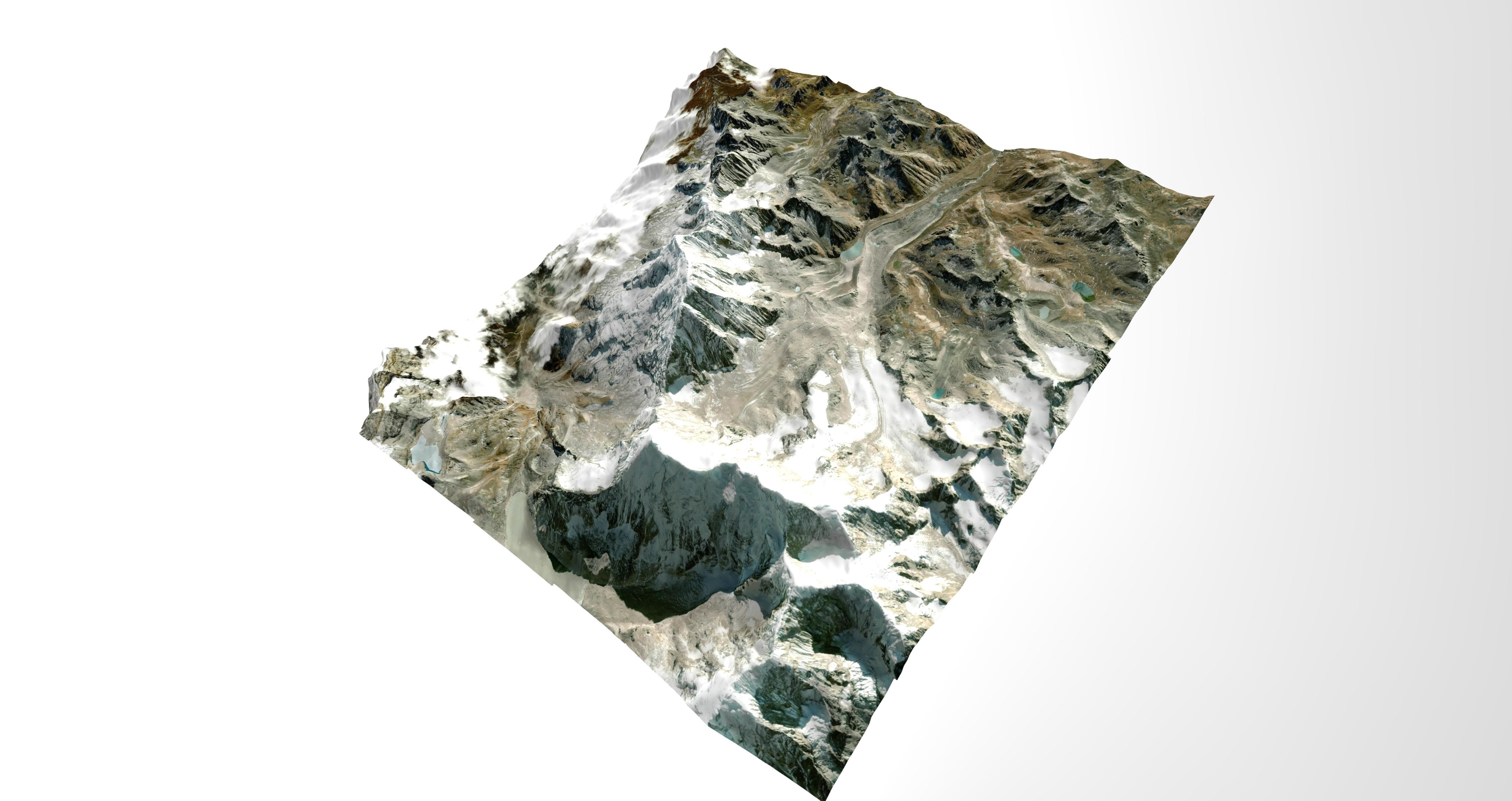 Mountain Valley Nepal Free 3D model_4