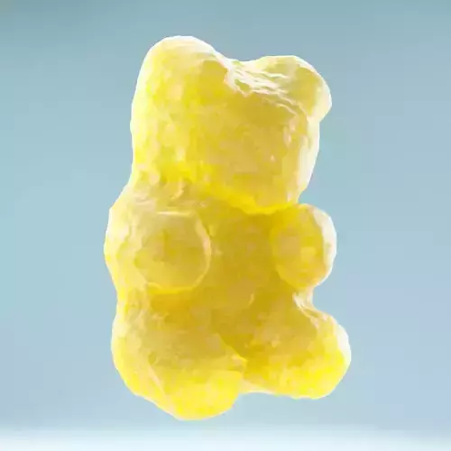 Gummy Bear Low-poly 3D model