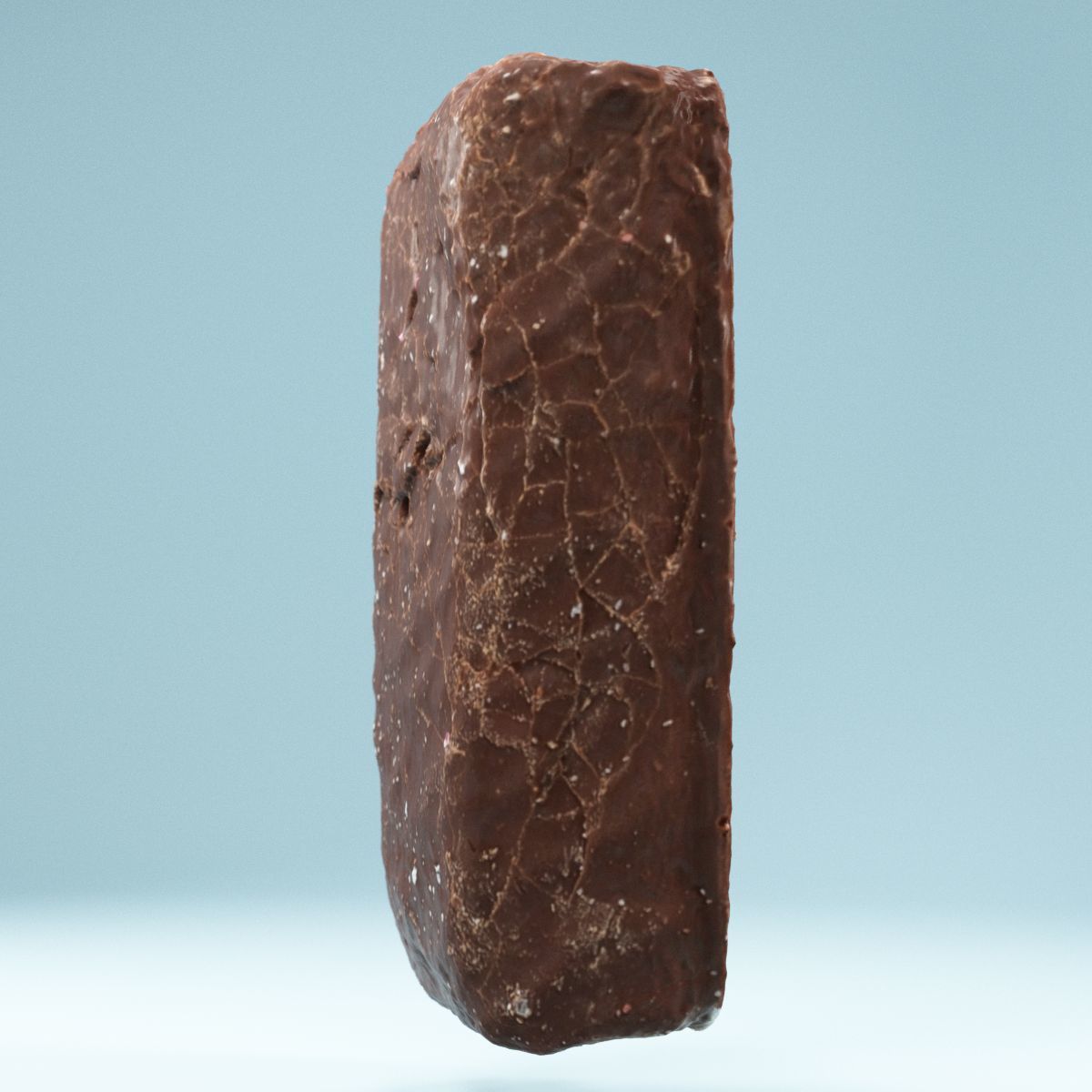 Chocolat Foam Low-poly 3D model_9