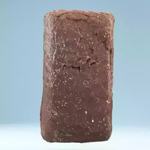 Chocolat Foam Low-poly 3D model