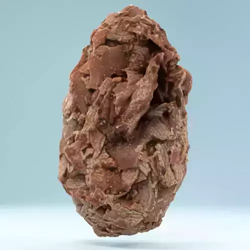 Chocolat Flakes Low-poly 3D model