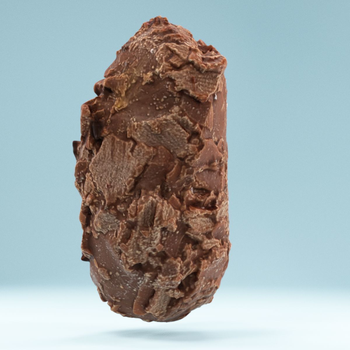Chocolat Flakes Low-poly 3D model_8