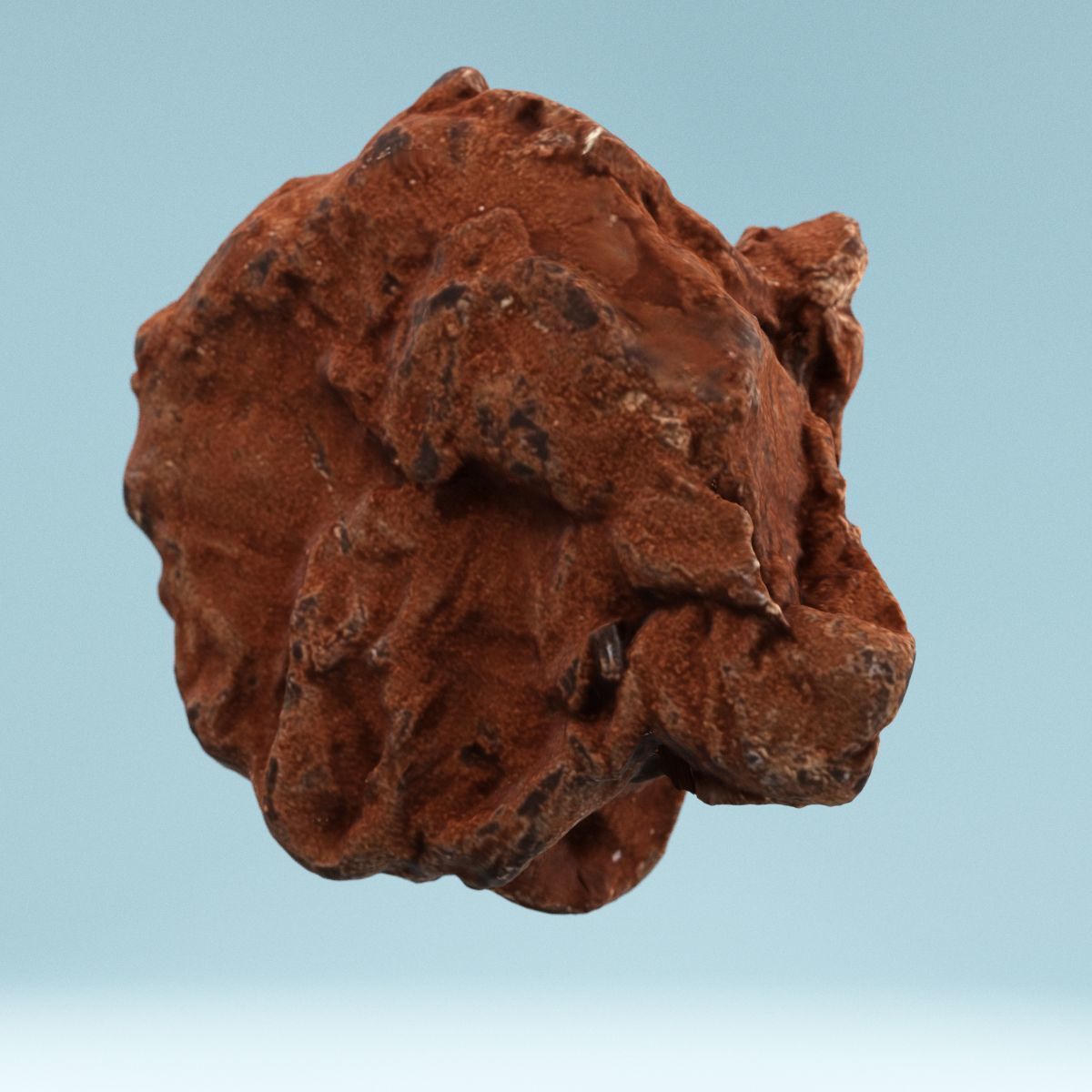Chocolat Powder 1 Low-poly 3D model_5