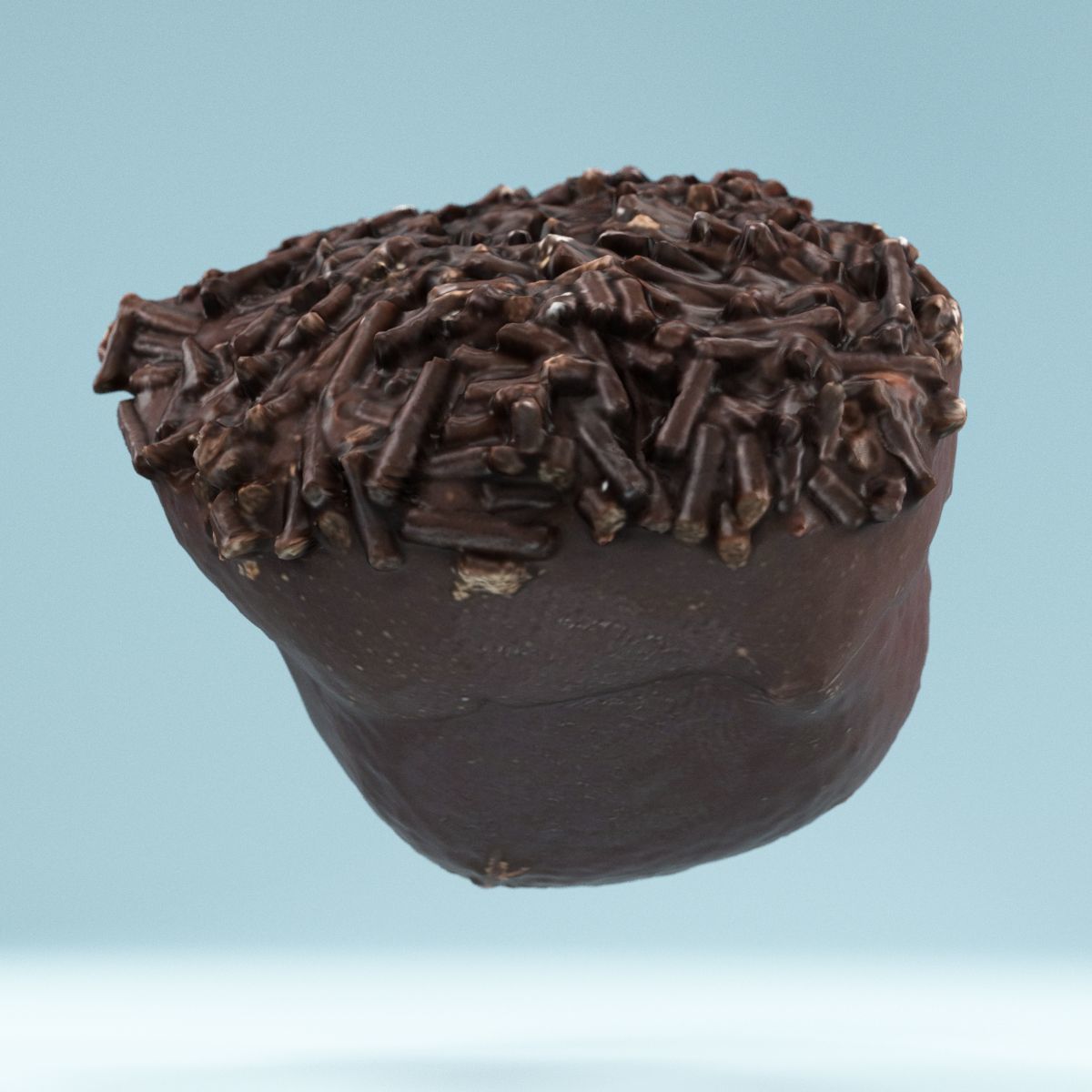 Chocolate Sprinkle Low-poly 3D model_10