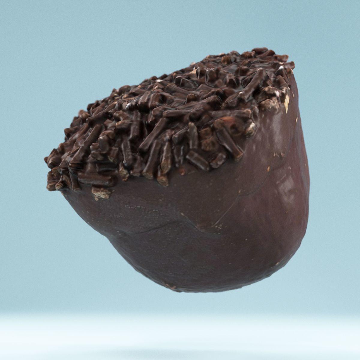 Chocolate Sprinkle Low-poly 3D model_9