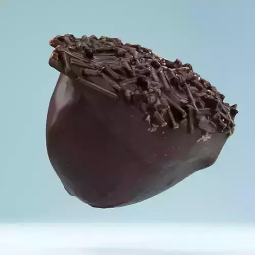 Chocolate Sprinkle Low-poly 3D model