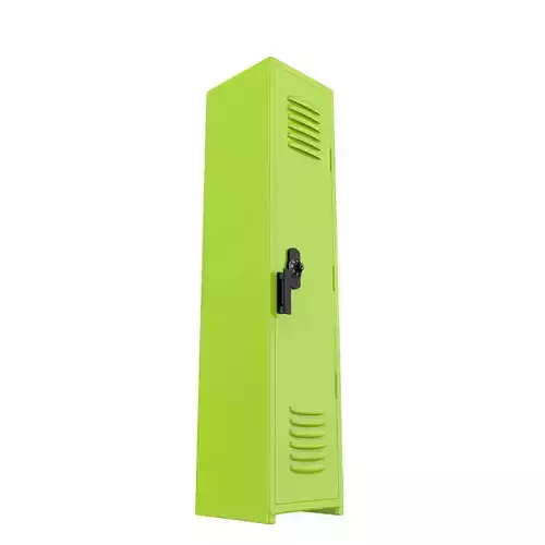 Locker Green 3D model