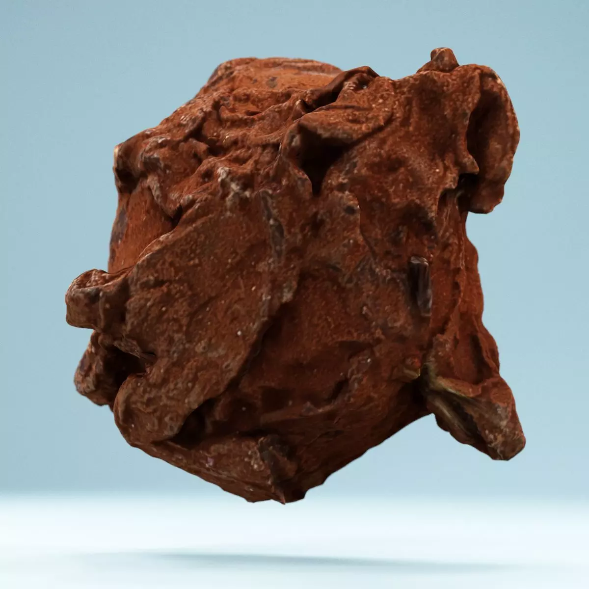 Chocolat Powder 2 Low-poly 3D model_0