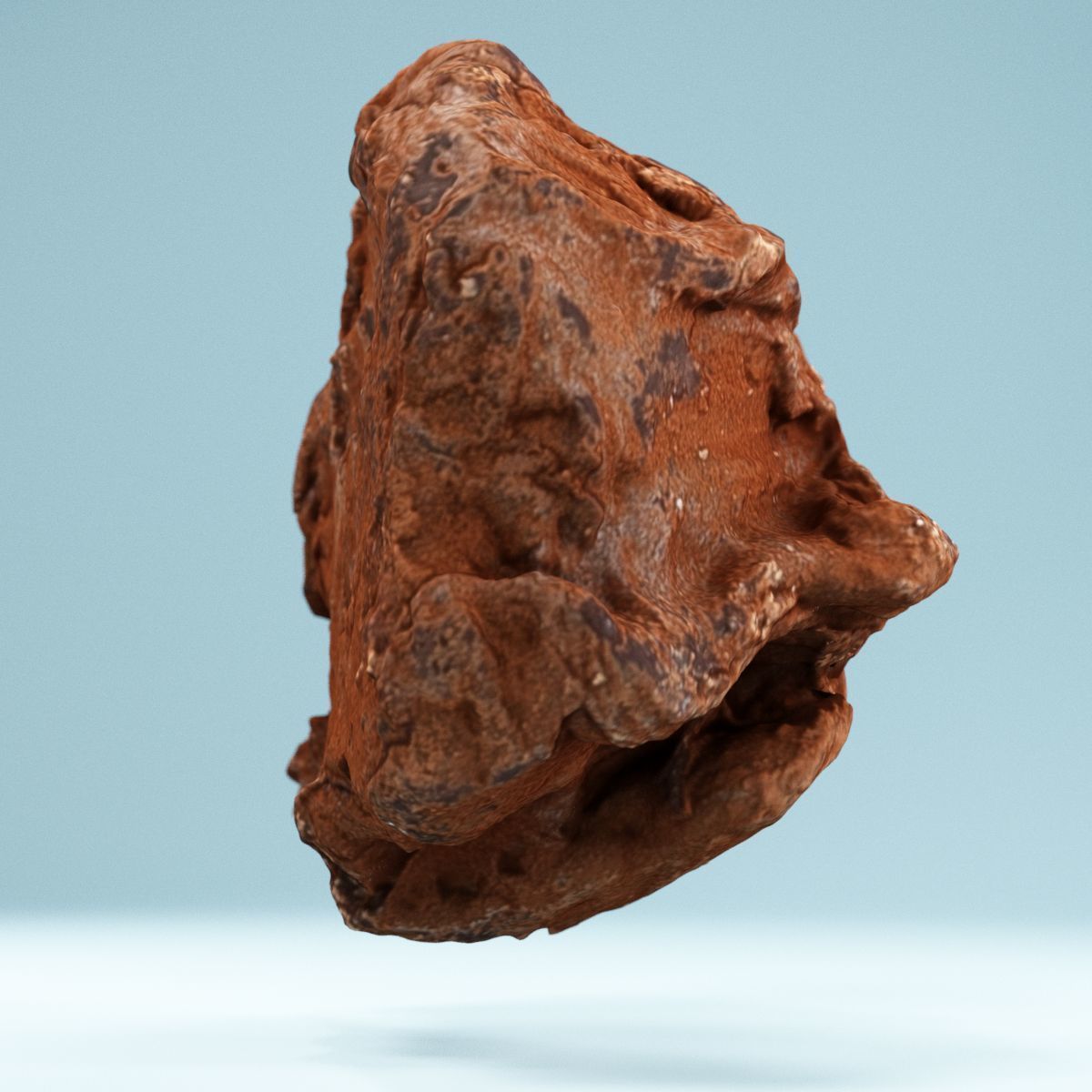 Chocolat Powder 2 Low-poly 3D model_4