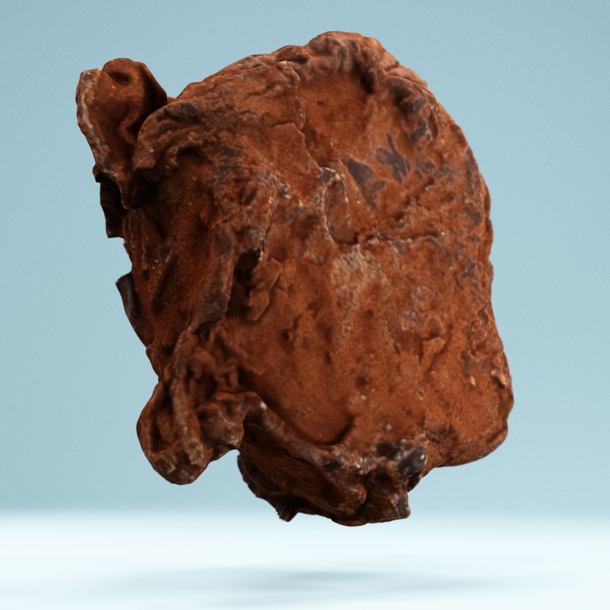 Chocolat Powder 2 Low-poly 3D model_8